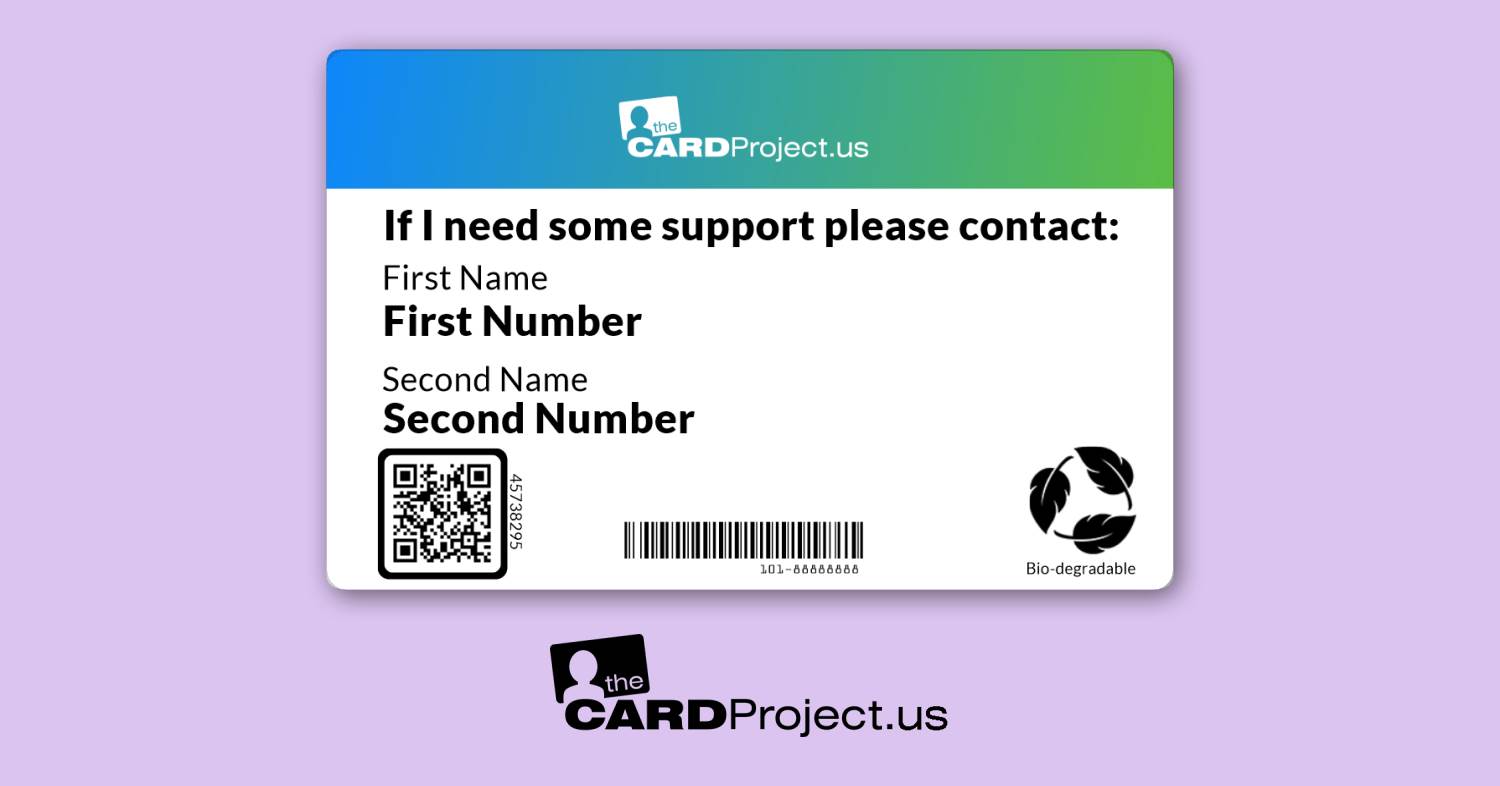 Autism Medical Card (REAR)